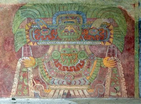  Teotihuacan Mural: A Tapestry Woven with Celestial Wonders and Earthen Delights!